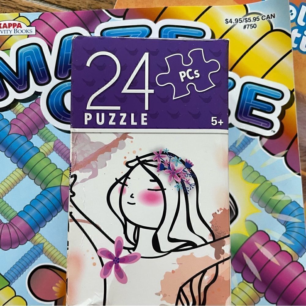 Kids  Art/ Puzzle Bundle Craft Mind Games Benders - Picture 2 of 14